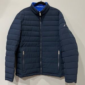 Blue Nautica Reversible Quilted Jacket